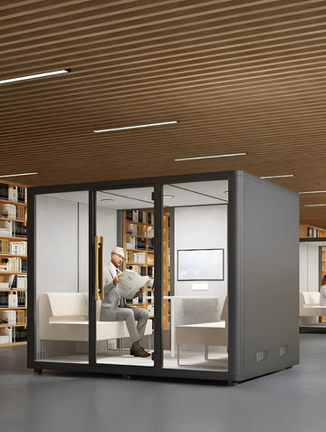 Brockhouse Cube-L2 Office Silence Pod & Phone Booth  ( for 6-8 Person)