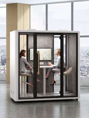 Brockhouse Cube-L Office Silence Pod & Phone Booth (for 4 Person)