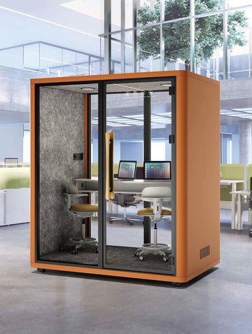 Brockhouse Cube-M2 Office Silence Pod & Phone Booth(for 2 Person)