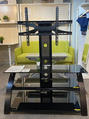 BENTWOOD 55寸電視掛架連玻璃儲物層架 - IFCO Hong Kong