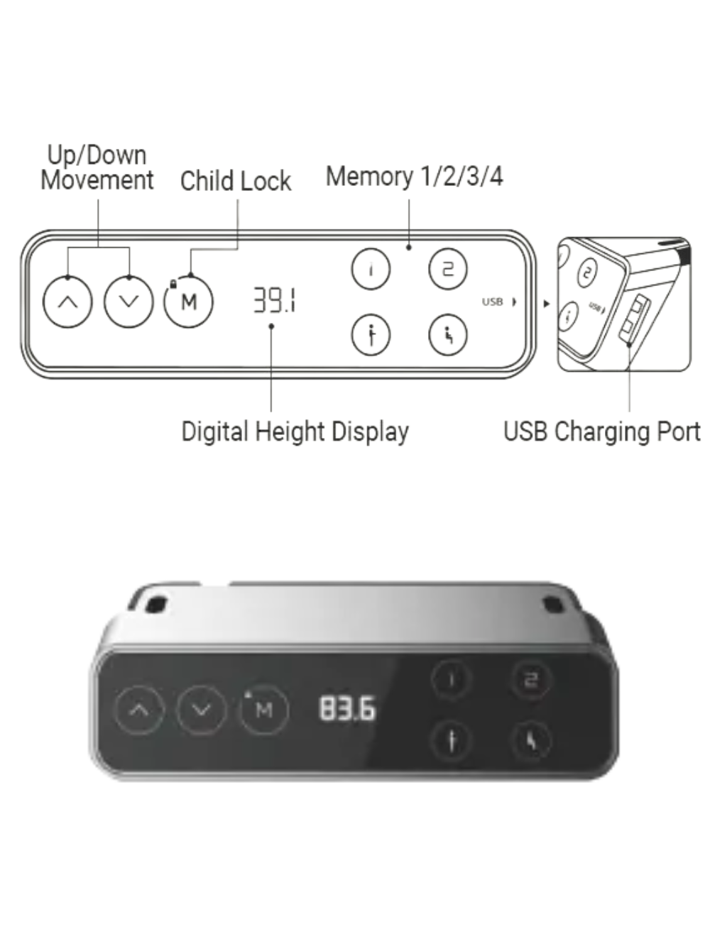 FlexiSpot E7P Speedo 雙摩打電動升降桌架 - IFCO Hong Kong