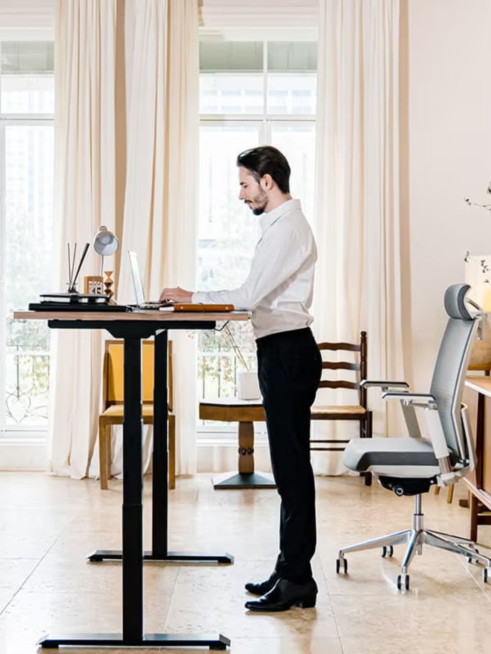 FlexiSpot E7 Speedo 雙摩打電動升降桌架 - IFCO Hong Kong