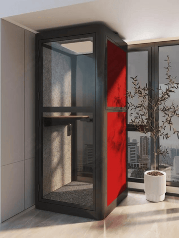 Flexispot EP1F 電動升降辦公室隔音電話亭