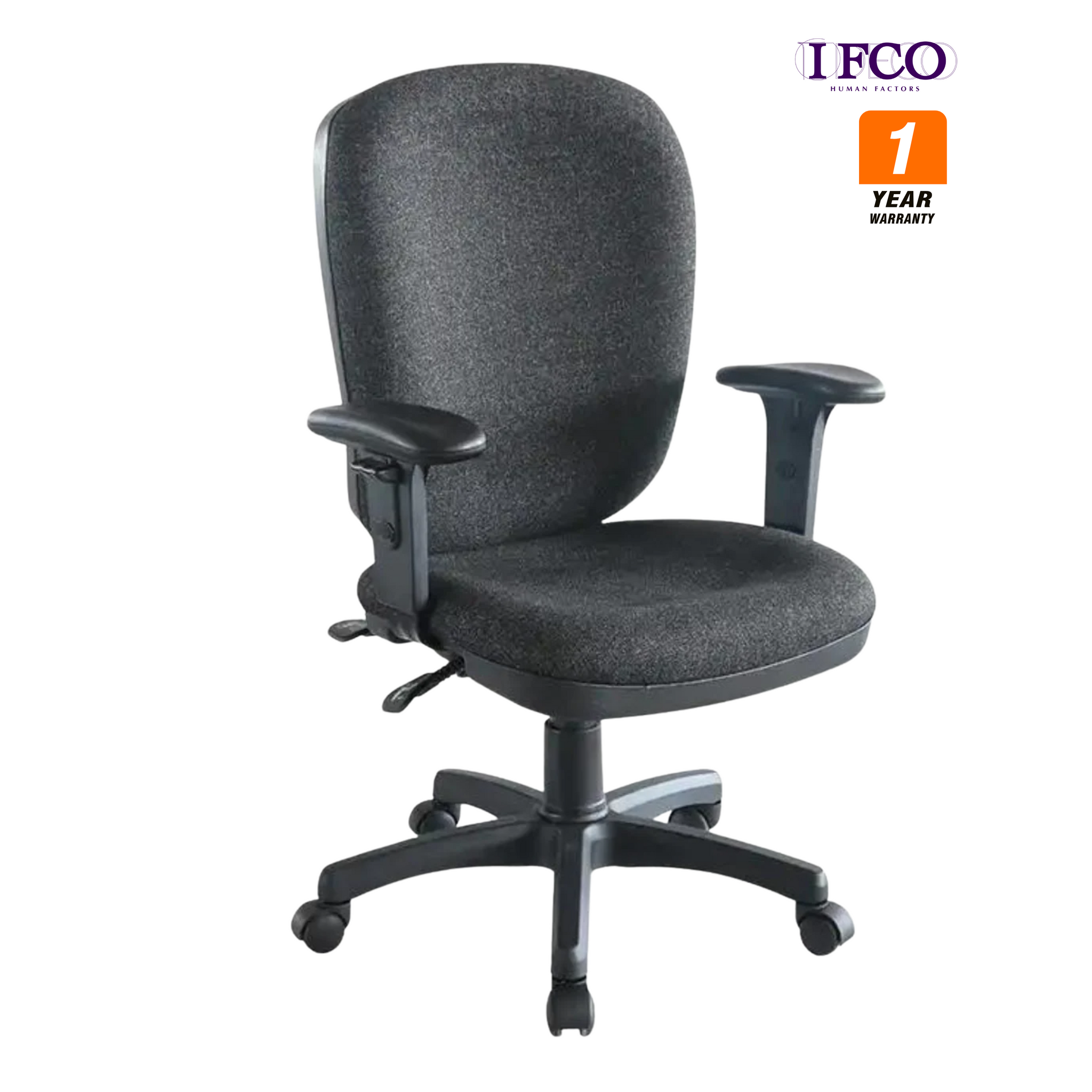 Elegant Classic Fabric Office Chair