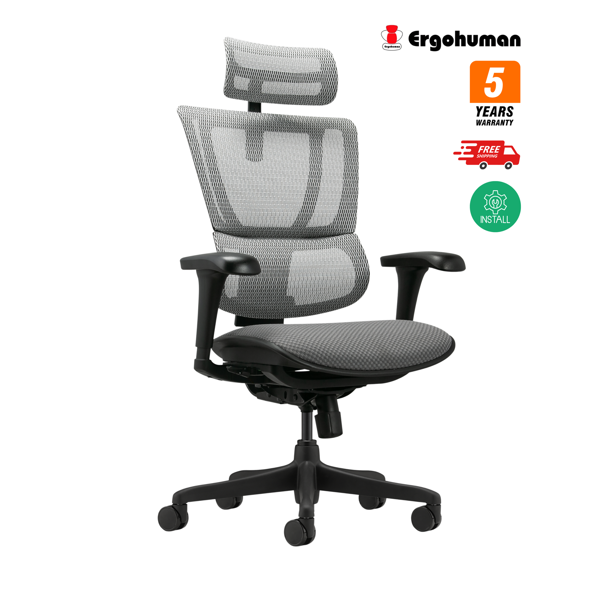 Ergohuman IOO Budget 人體工學辦公椅