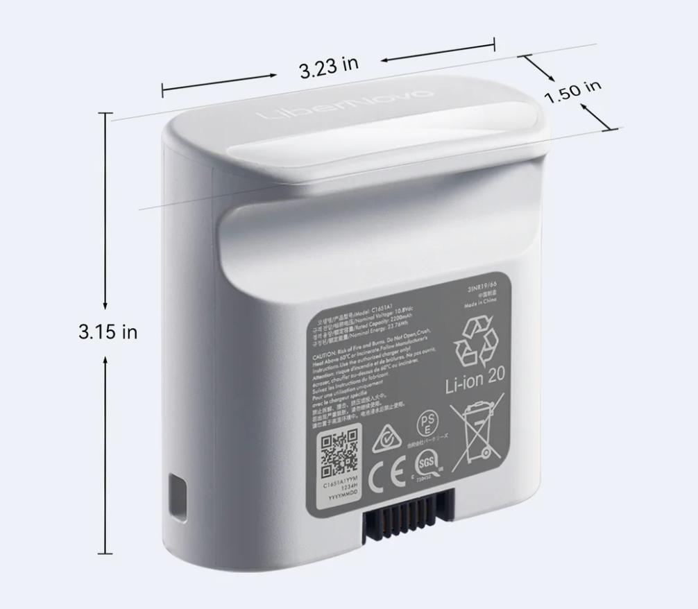 清閒LiberNovo Omni 充電電池