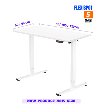 FlexiSpot COMPAC Basic Single-motor Electric Uplift Desk (80/100/120cm Width)