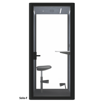 UVO Soundproof Cabin Phone Booth Solo-F/A (1 Person)