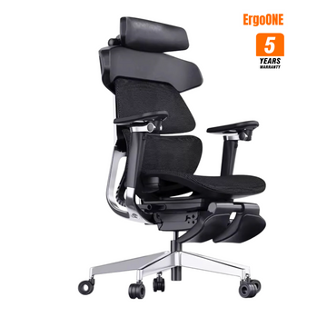 ErgoONE ET3 Admiral Mesh Leather Ergonomic Office Chair