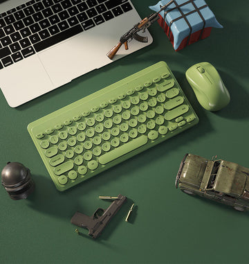 人體工學設計無線鍵盤連滑鼠套裝