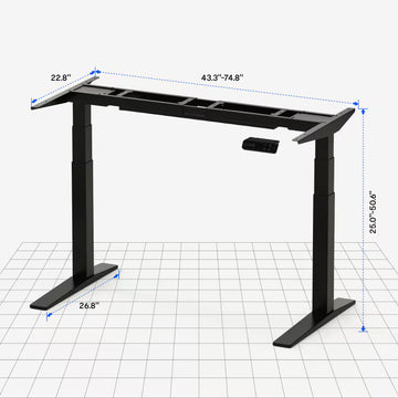 FlexiSpot E7 Pro 雙摩打電動升降桌 (120~200cm寬)