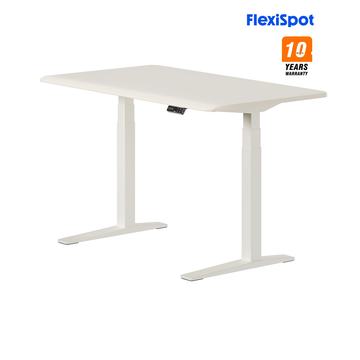 FlexiSpot E7 Flow 全白色產品主圖