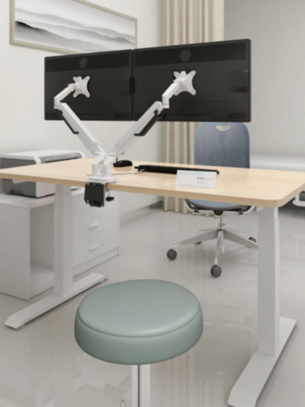 FlexiSpot MA8D Gas Spring Dual Monitor Arm